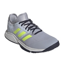 adidas Hallen-Indoorschuhe Court Team Bounce silbergrau Herren